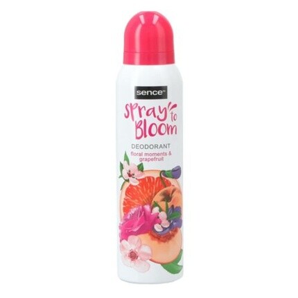 

Sence Spray To Bloom Дезодорант для тела «Цветочные моменты и грейпфрут» с ароматом 150 мл