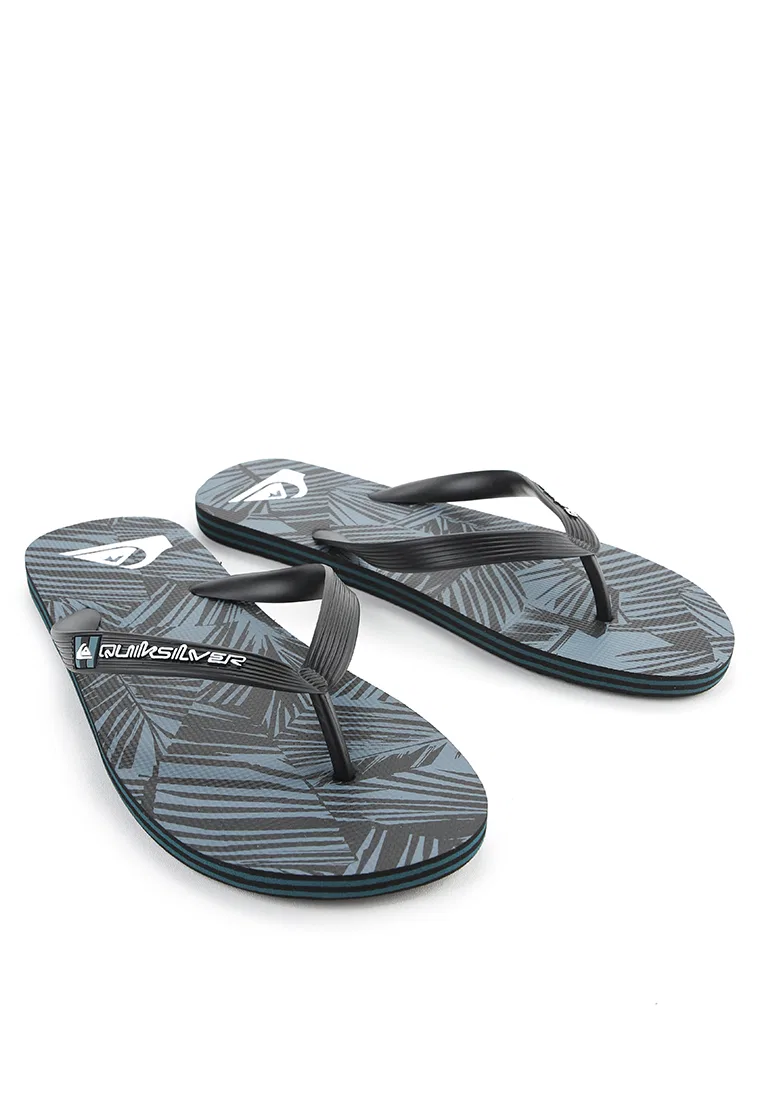 Вьетнамки Moncata Art Quiksilver, черный