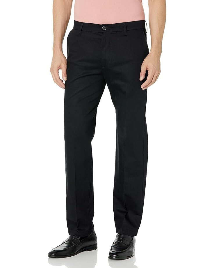 

Брюки Dockers Straight Fit Signature Iron Free Khaki with Stain Defender, цвет Beautiful Black