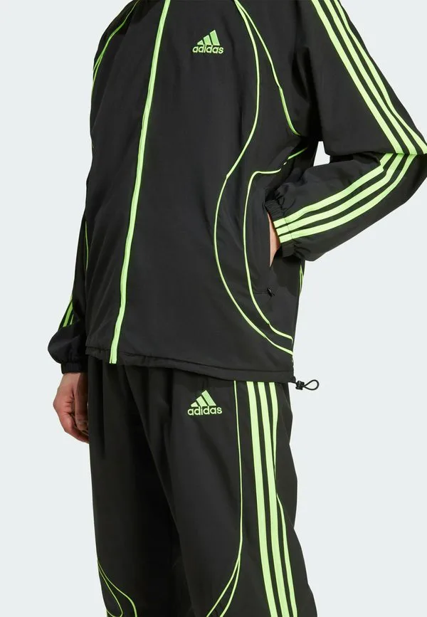 Тренировочная куртка teamgeist Adidas Originals, Black Signal Green — фото 4