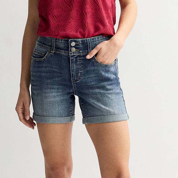 

Женские шорты миди с толстым стежком Apt. 9