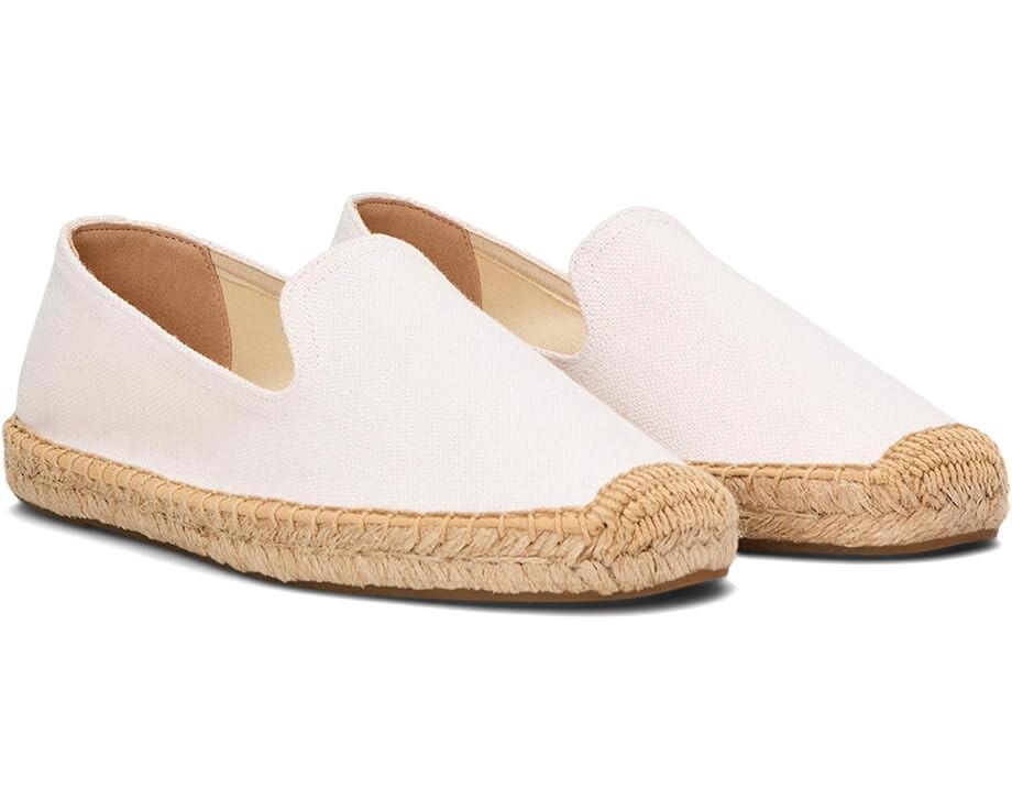 

Туфли на плоской подошве Soludos Smoking Slipper Espadrille, цвет Oasis White