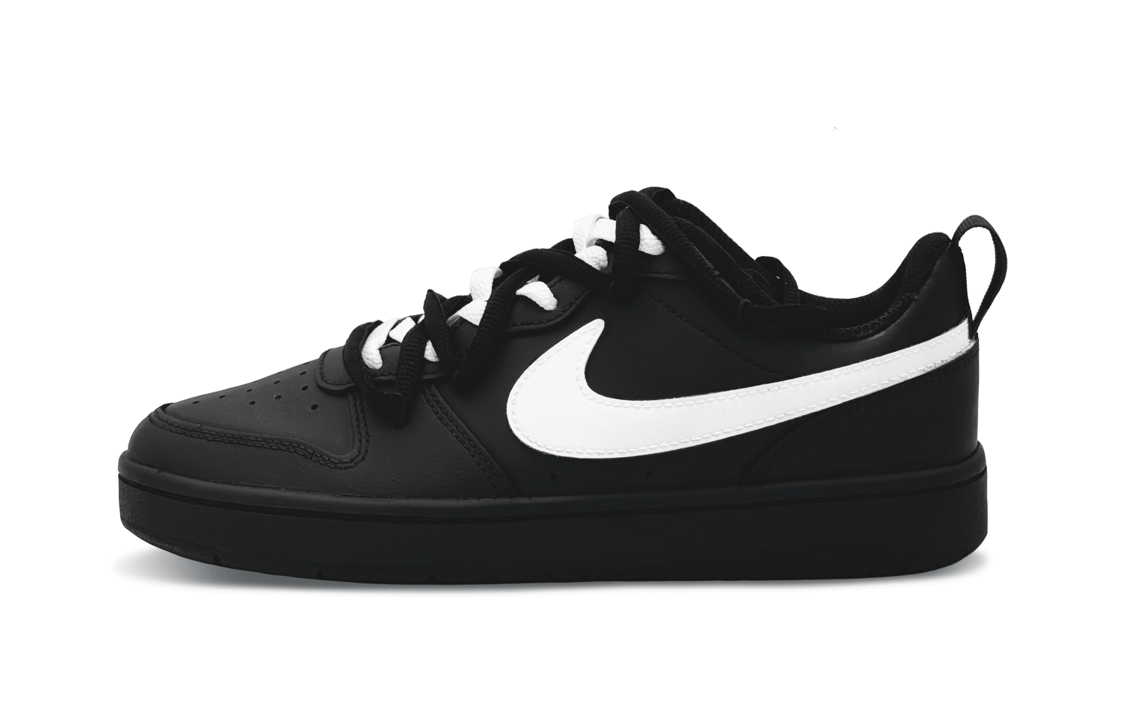 

Кроссовки Nike Court Borough 2 Skateboarding Shoes Women's Low-top Black/white, черный/белый