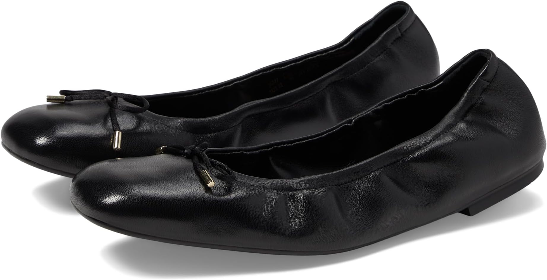 Балетки Stuart Weitzman Bardot Bow Flat, черный