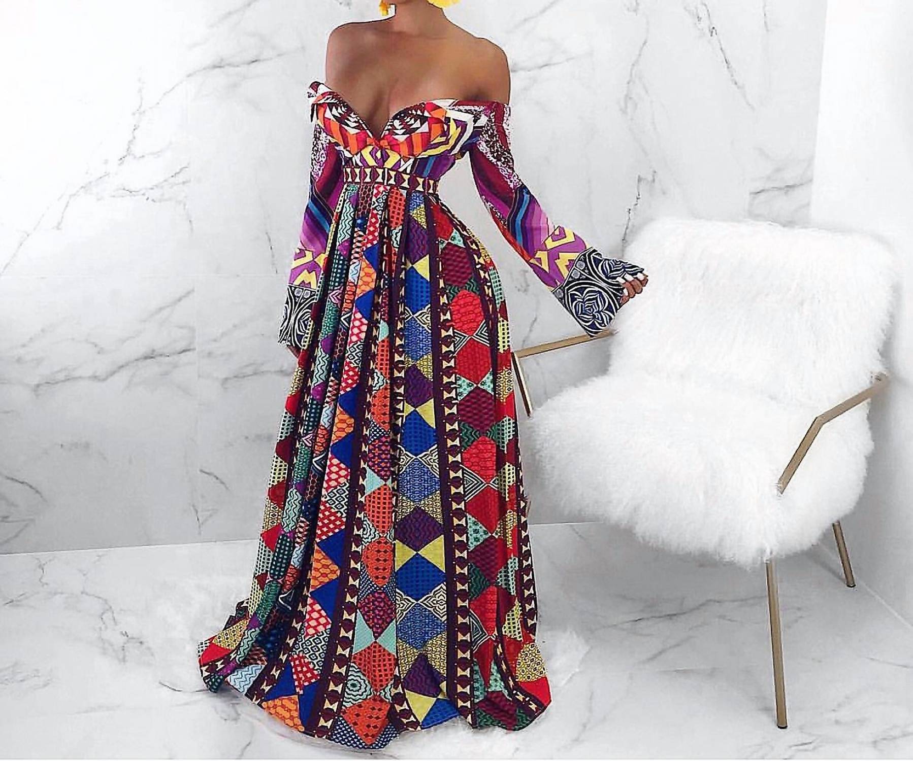 

Платье макси Soleil Brilliant в цвете Multi Little Secret Of Mine, Multi