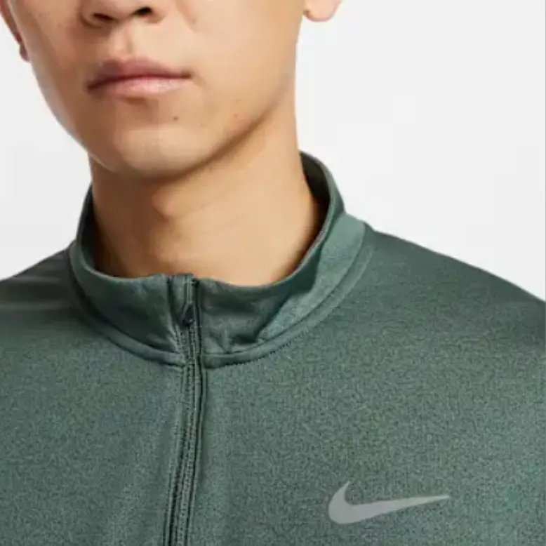 Nike Футболка для бега dri fit pacer мужская vintage green — фото 4