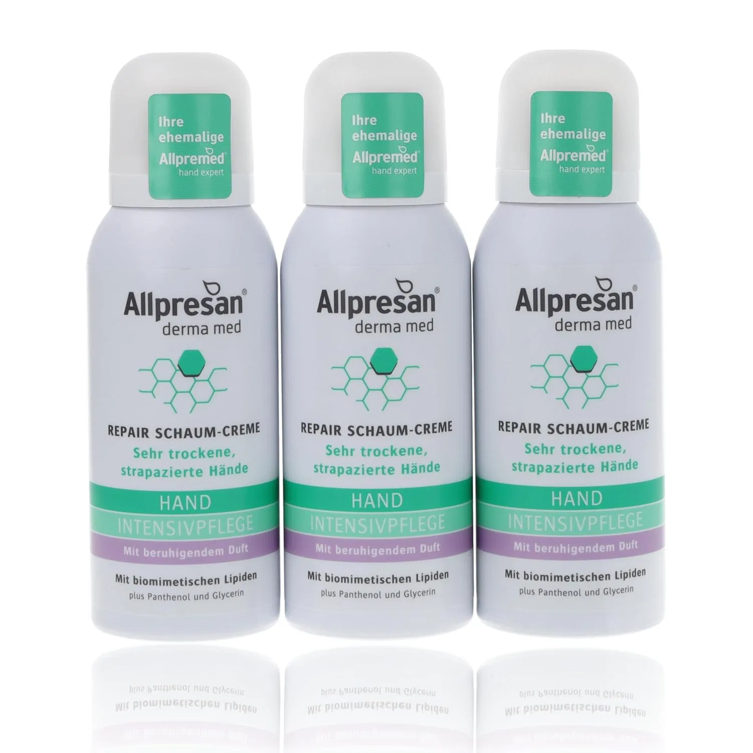 Интенсивный крем-пена для рук Allpresan Derma med Repair Foam Cream, 100 мл Allpresan