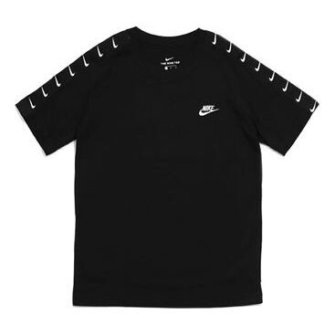 

Футболка sportswear swoosh 2019 sports tee men black Nike, черный