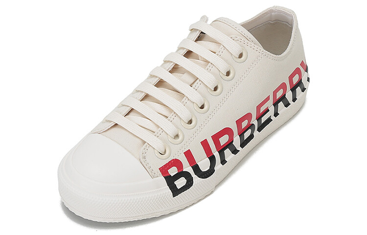 Кроссовки для скейтбординга женские, низкие, кремовые Burberry — фото 3