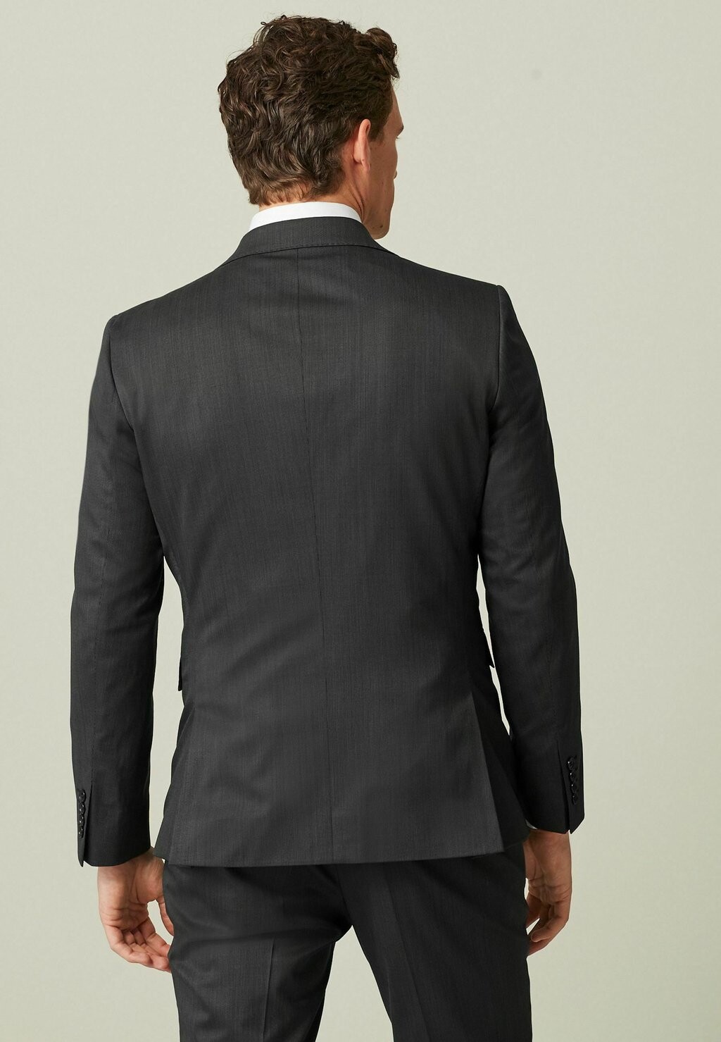 

Пиджак SLIM FIT WOOL BLEND Next, серый