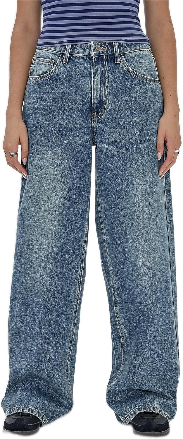 

Джинсы-клеш GUESS Originals Kit, Go Fez Medium Wash