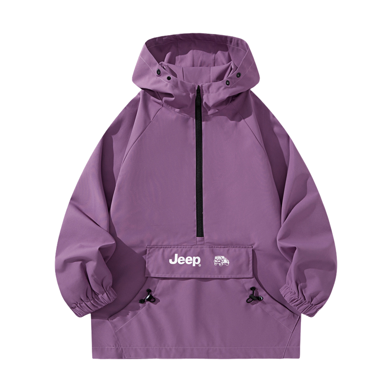 Куртка с капюшоном Grade School Jeep, cherry blossom розовый (three-in-one thickened coat) — фото 4