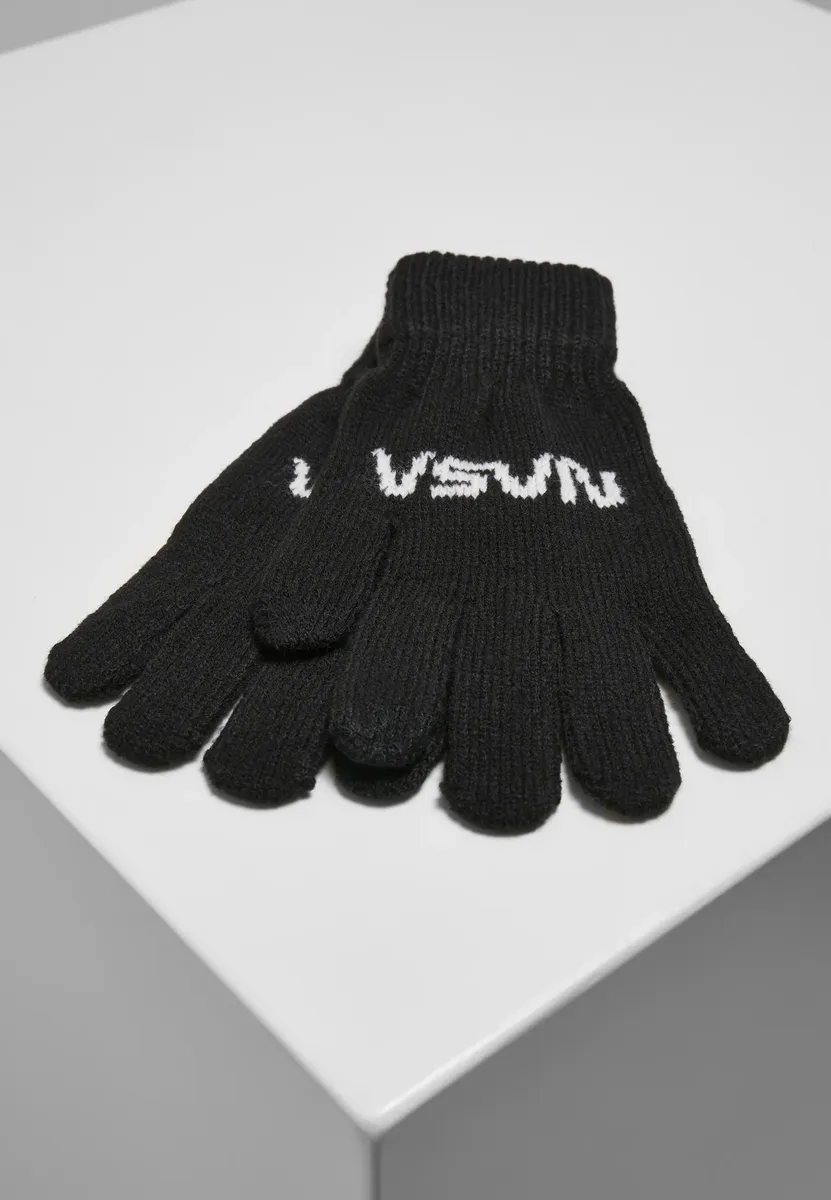 

Хлопковые перчатки MisterTee "Аксессуары NASA Knit Glove", черный