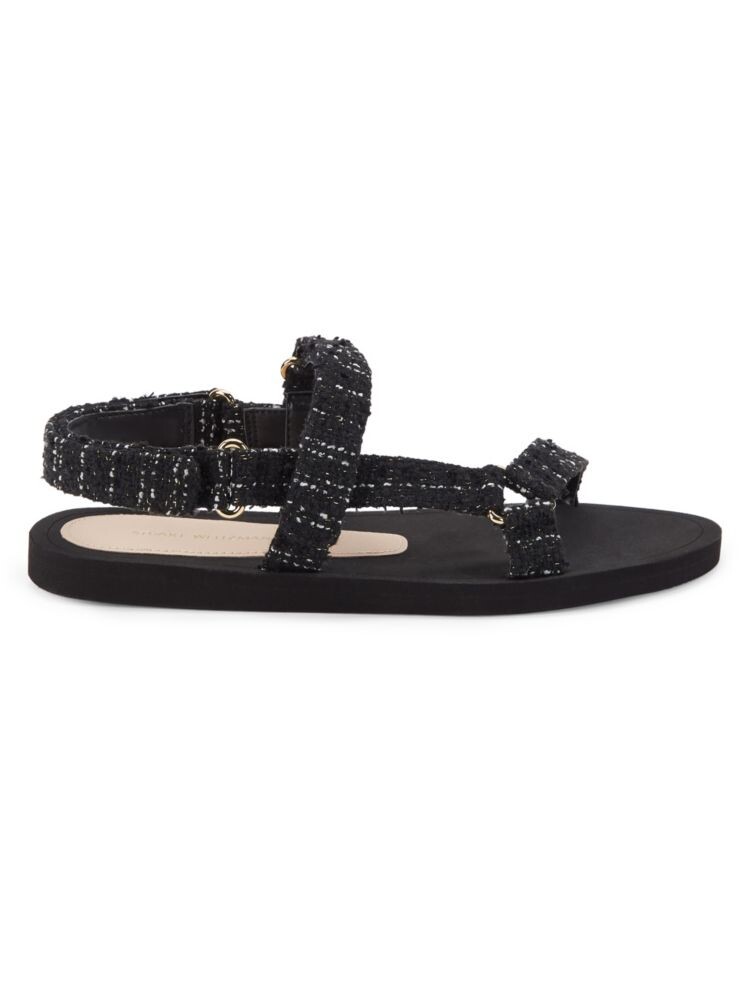 

Спортивные сандалии Vail с узором Stuart Weitzman, черный