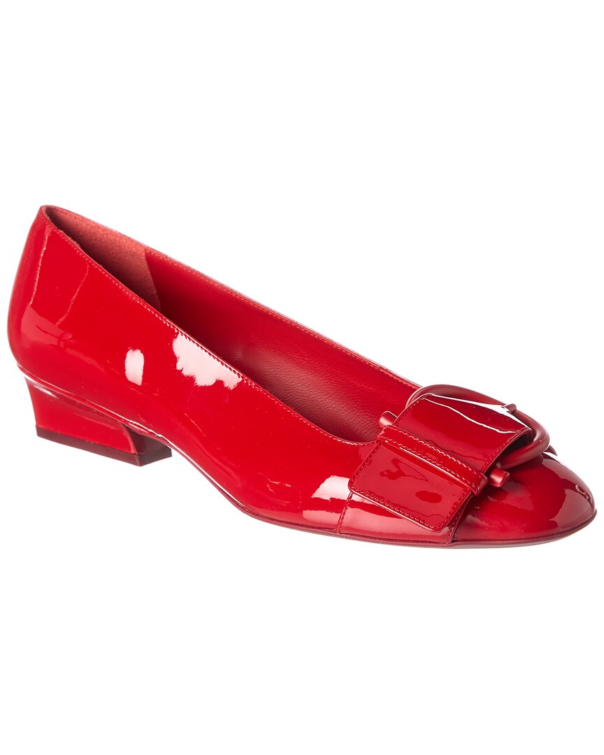 Патентованные туфли Ferragamo Bessie Salvatore Ferragamo, красный