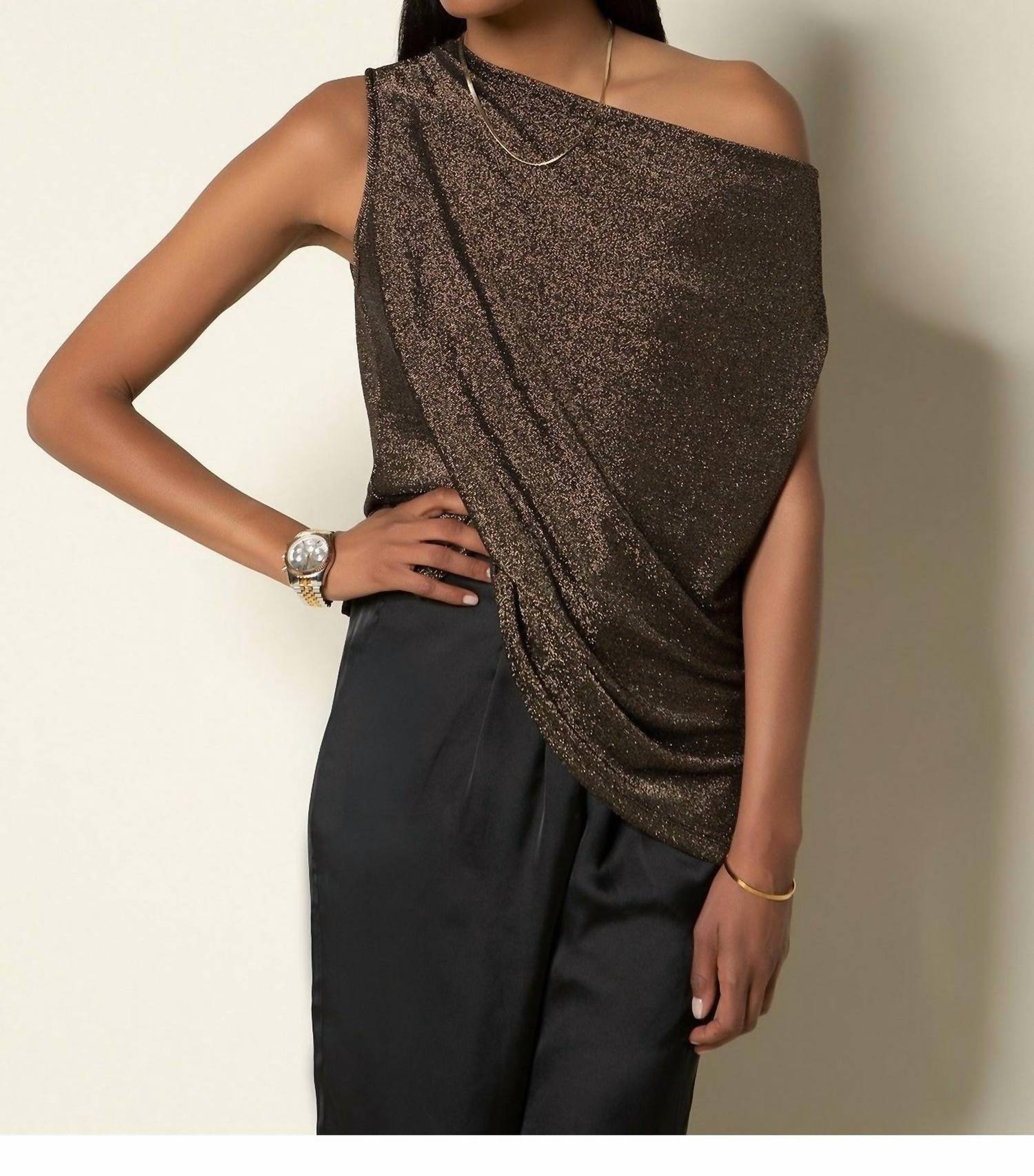 

Топ Gigi в темном золоте Tart Collections, цвет dark gold