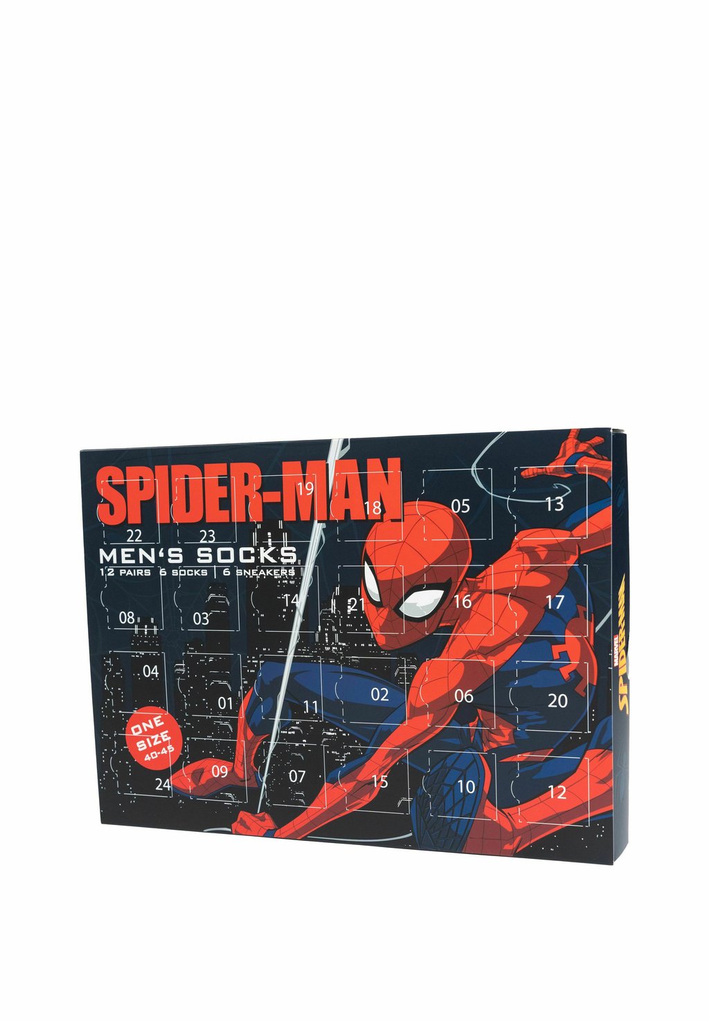 

Носки ADVENTSKALENDER Spiderman, красный