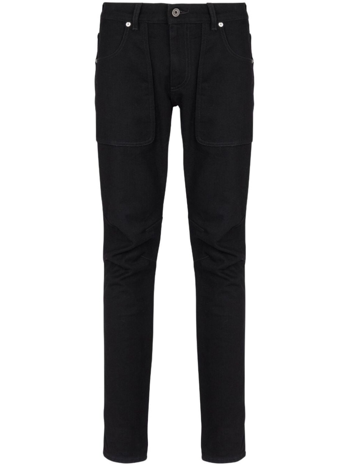 

Balmain джинсы узкого кроя, черный