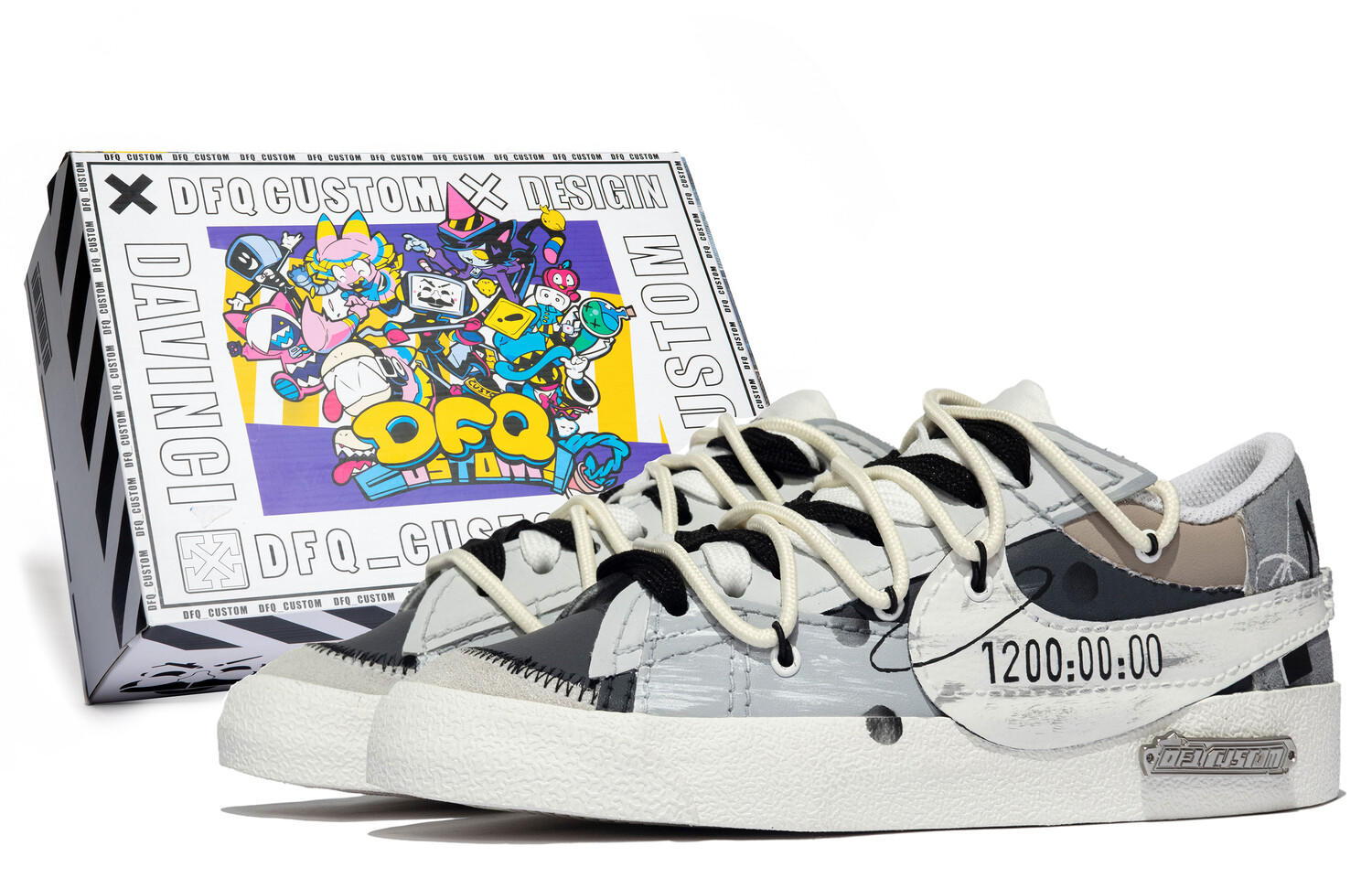 

Женские кроссовки для скейтбординга Nike Blazer, Light Gray