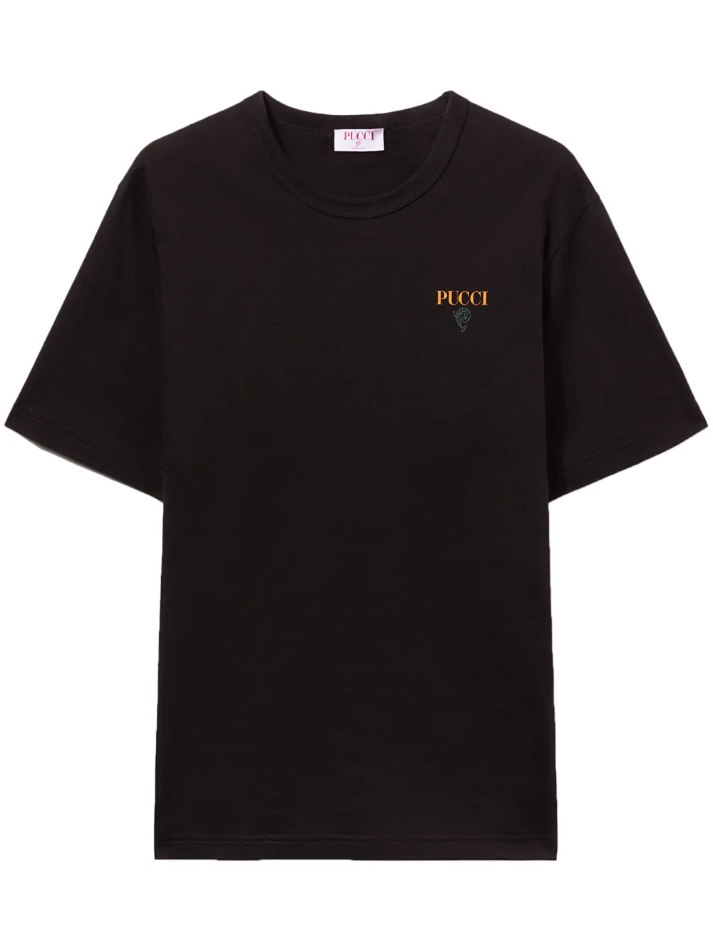 

Футболка с логотипом PUCCI, черный