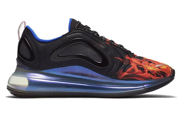 Кроссовки air max 720 Nike, черный — фото 2