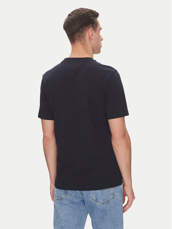 Футболка обычного кроя Stack MW0MW39355 Tommy Hilfiger, синий — фото 3