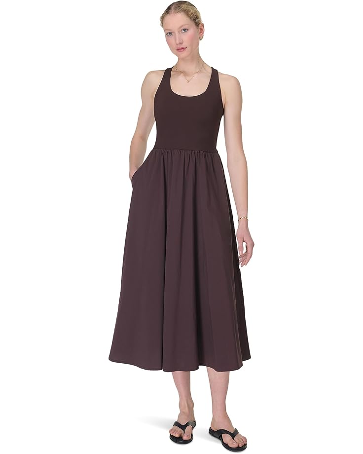 

Платье Sweaty Betty Explorer Ribbed Racer Dress, цвет Sable Brown