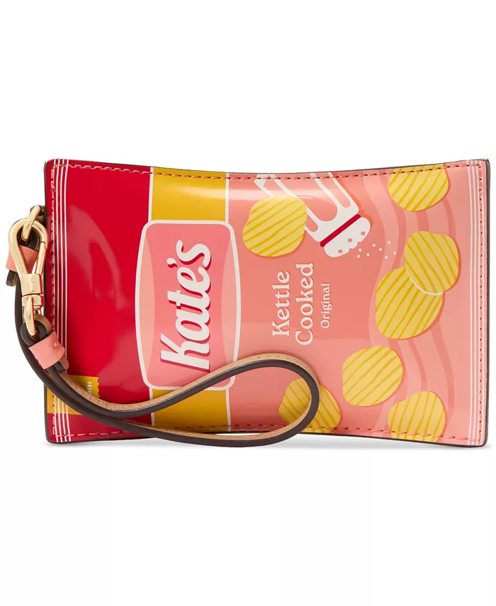 

Кошелек-браслет Snack Time с лаковым покрытием kate spade new york, мультиколор