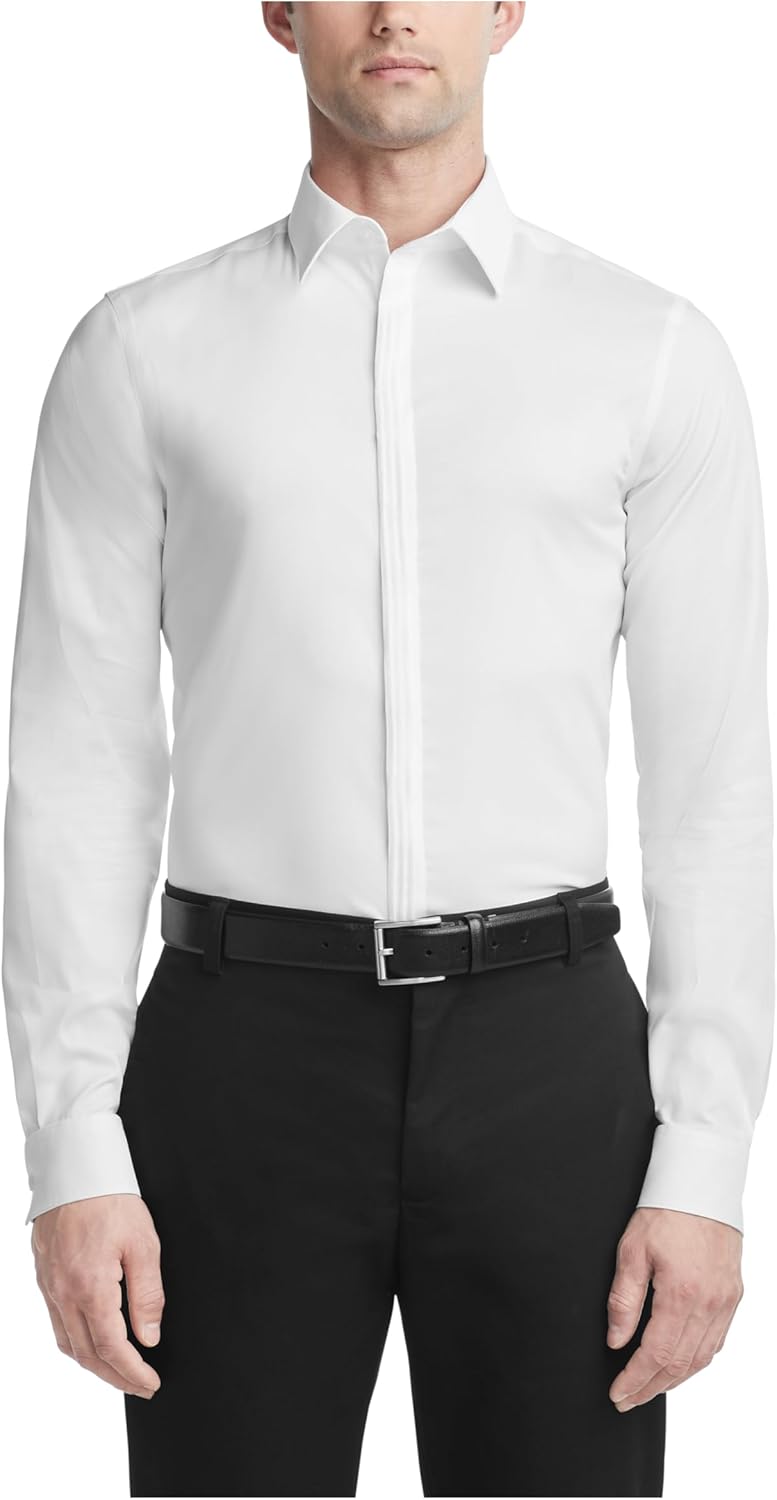 

Мужская рубашка Calvin Klein Slim Fit Formal Infinite White, White