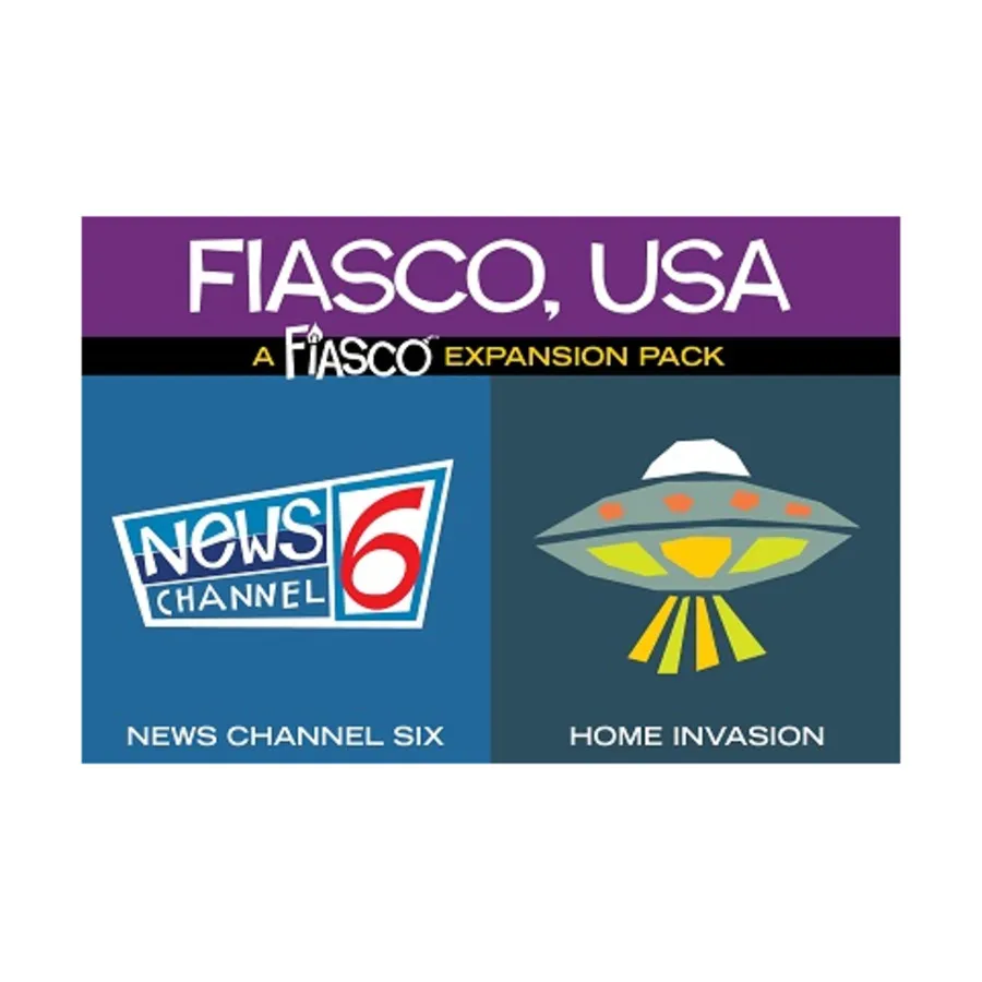 

Коробочная игра Fiasco Expansion Pack - Fiasco, USA, Fiasco