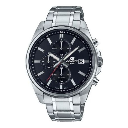 

Часы CASIO EDIFICE Quartz Waterproof Mens Black Analog, черный