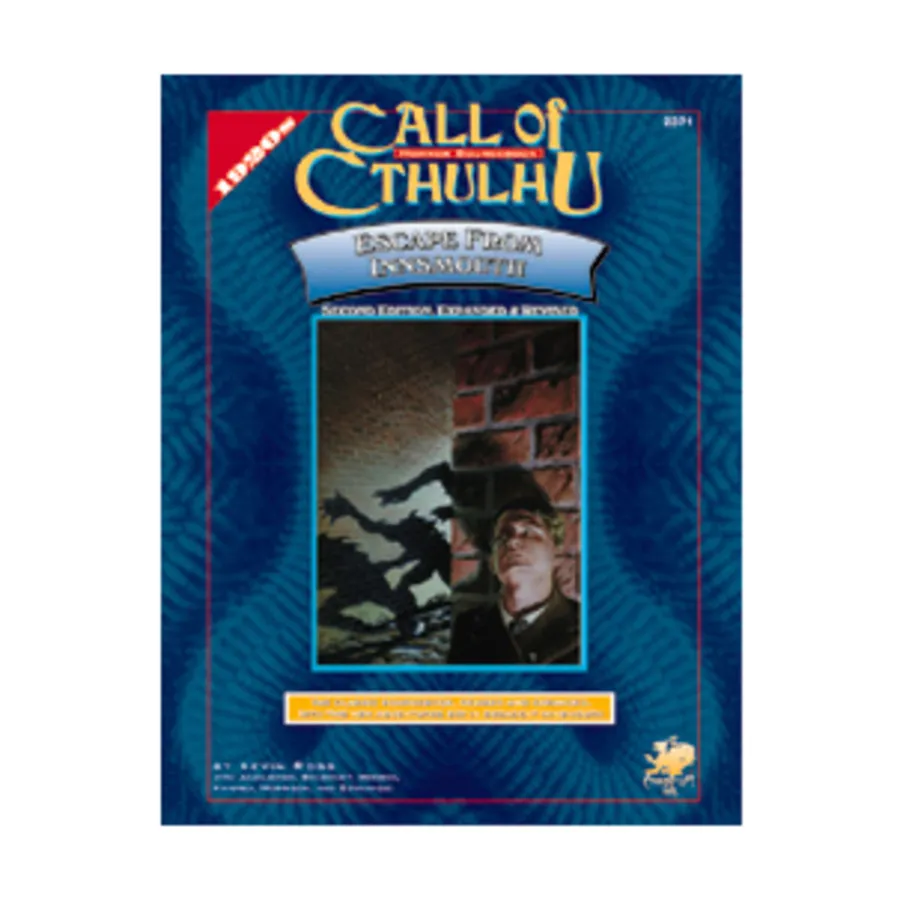 

Escape from Innsmouth (2nd Edition), Call of Cthulhu - Rule, Source & Supplement Books (Chaosium 1st-5.5 Editions), мягкая обложка