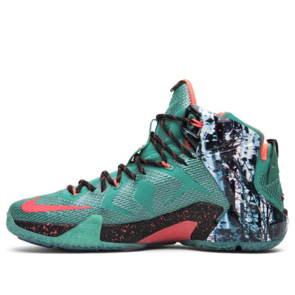 

Кроссовки lebron 12 рождество Nike, зеленый