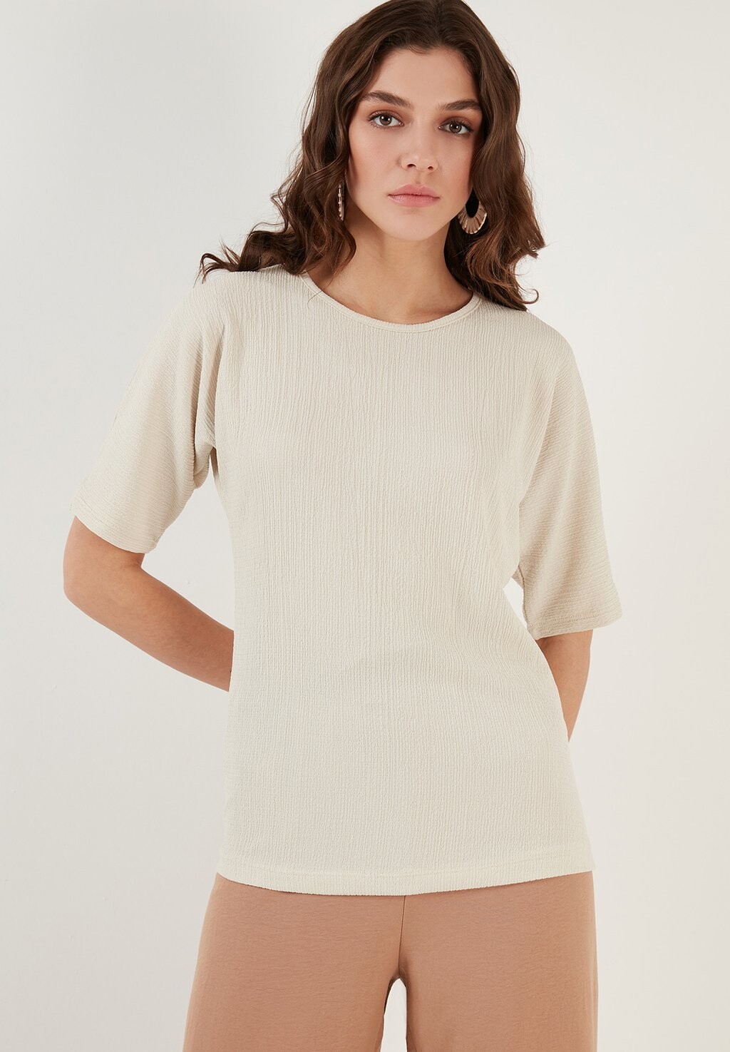 

Базовая футболка LELA, Серый, Базовая футболка LELA