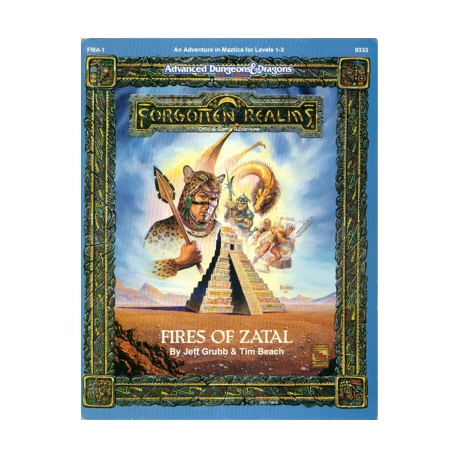 

Модуль Fires of Zatal, Forgotten Realms - Modules