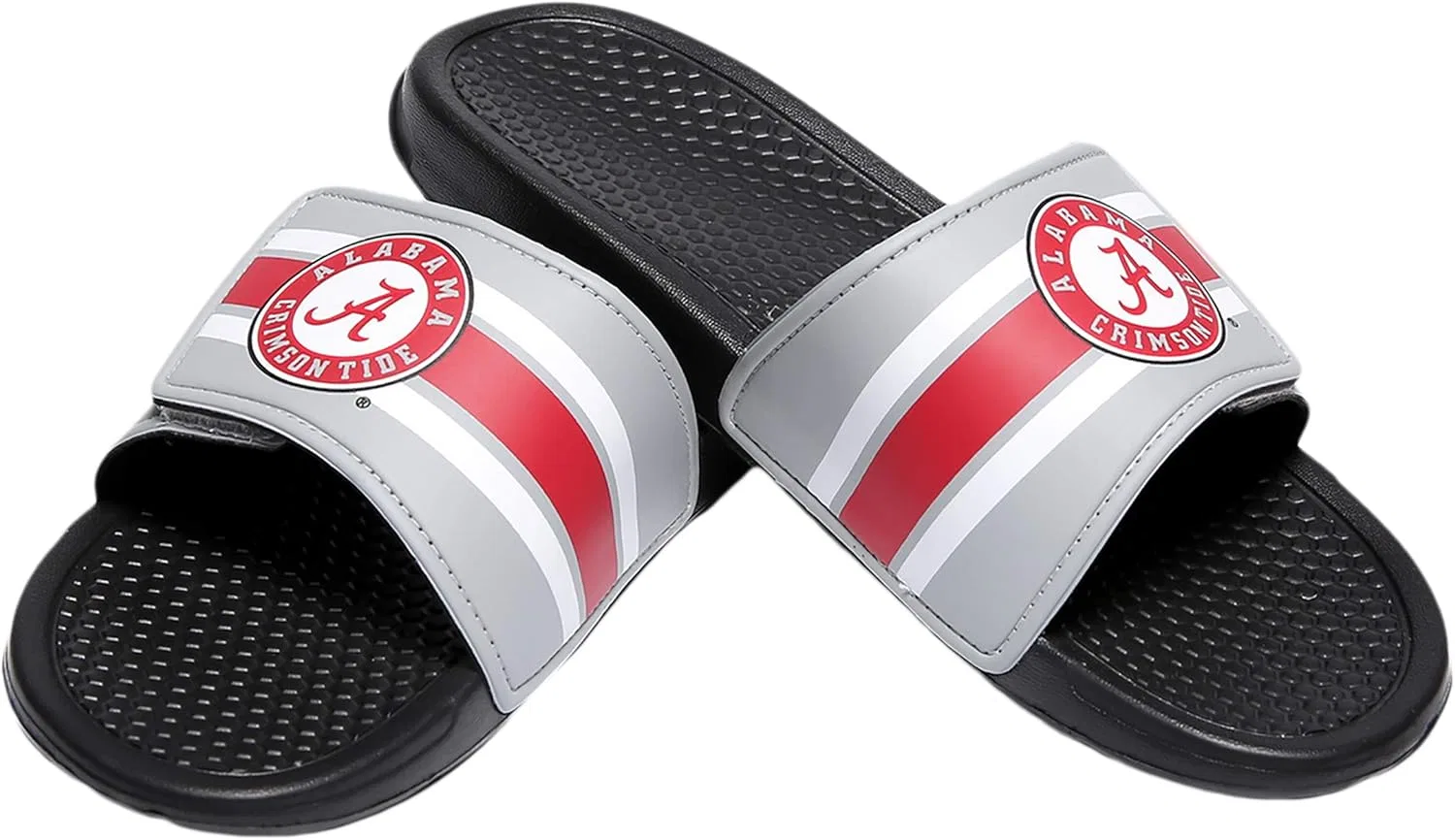 Мужские спортивные тапочки FOCO Legacy Velcro Sport Slide New York Giants Legacy Sport с застежкой-липучкой - размер Large, Alabama Crimson Tide