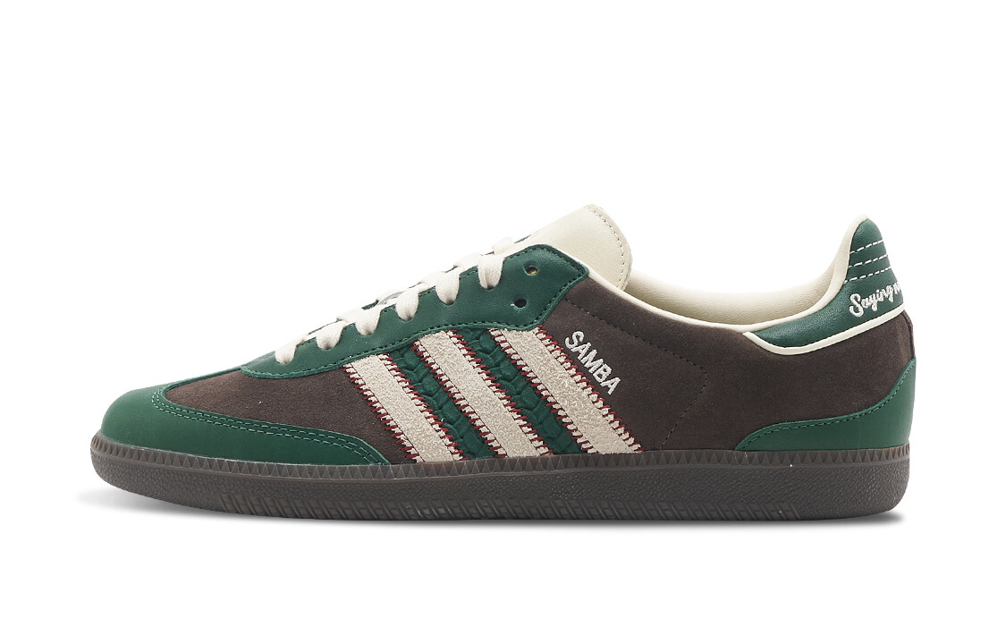 Кроссовки для скейтбординга adidas originals Samba унисекс, Серый/КоричневыйСерый/Коричневый