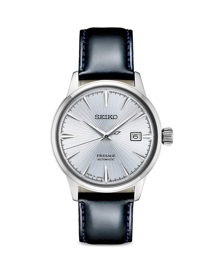 

Часы Seiko Presage, 40,5 мм Seiko Watch, серебряный