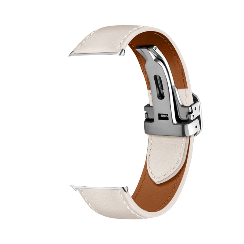 

CHENSONG Часы Strap OPPO Compatibility Leather, Ecru