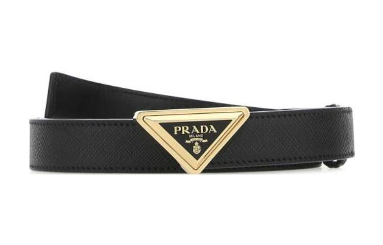 

PRADA Женский кожаный ремень, Black