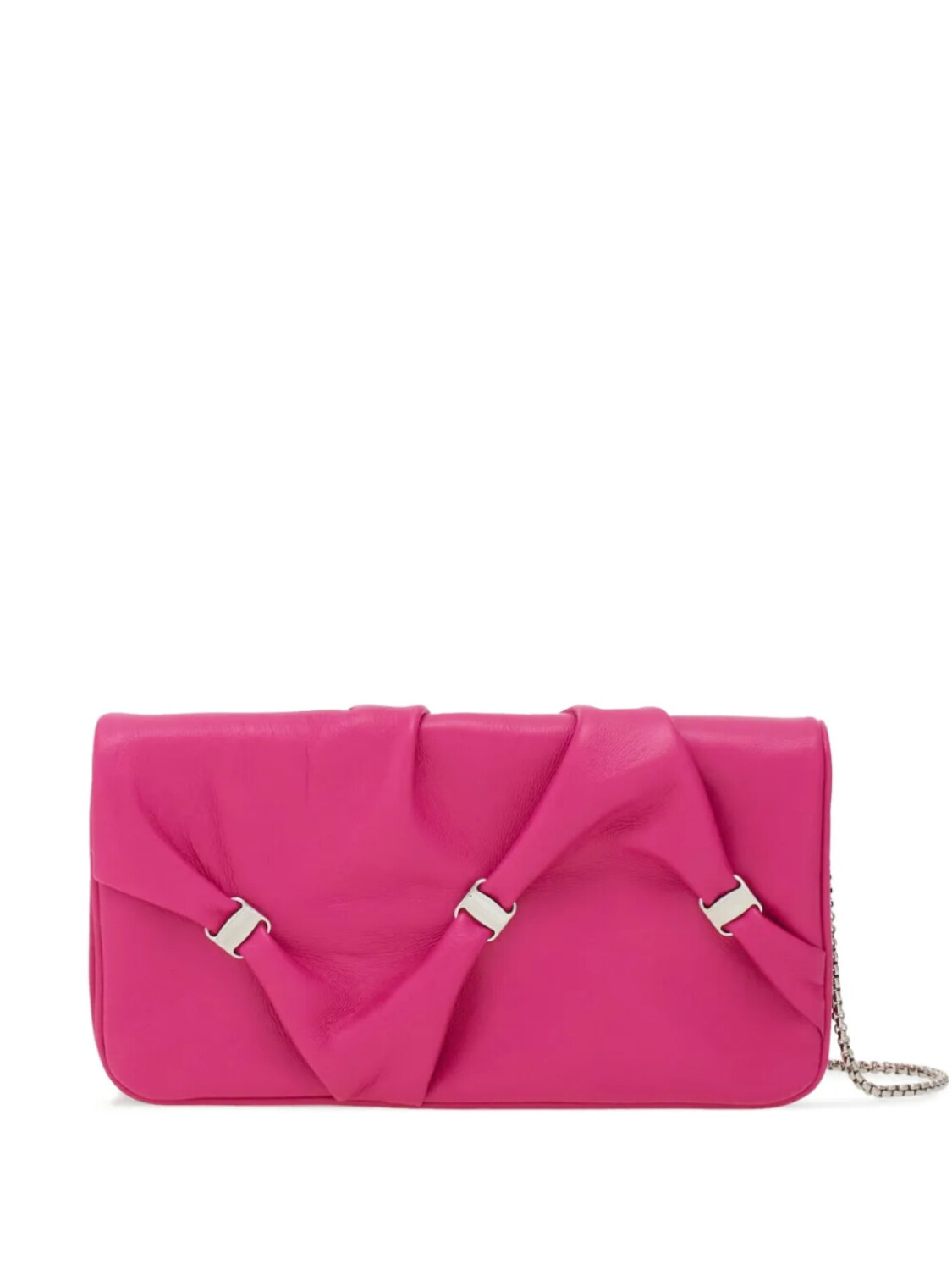 

Кошелек-цепочка Ferragamo, розовый