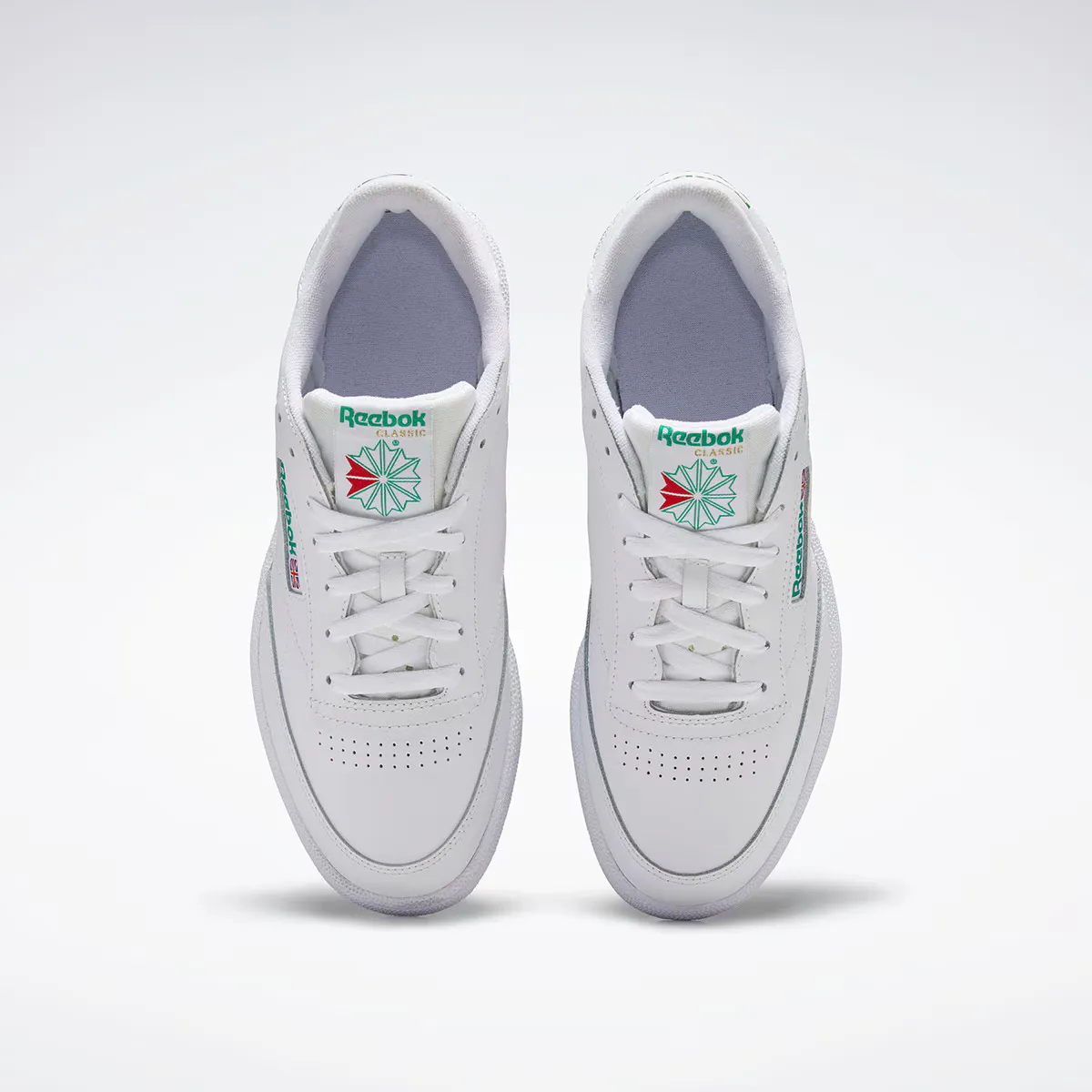 Reebok CLUB C 85 мужские повседневные кроссовки, белый — фото 3