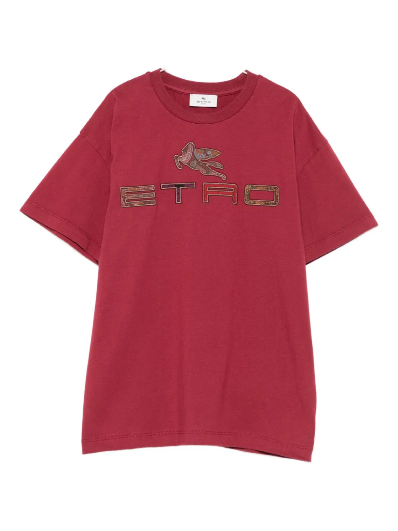 

Футболка ETRO KIDS с мотивом Пегаса, красный