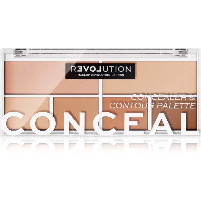 

Палетка консилеров Revolution Relove Conceal Me оттенка Light 2,8 г