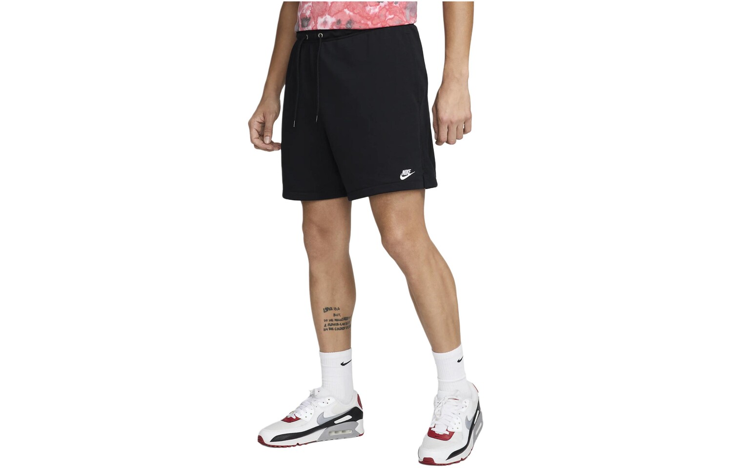 

Спортивные шорты мужские черные Nike, черный