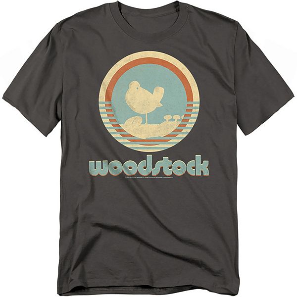 

Футболка с принтом Big & Tall Woodstock Bird Circle Licensed Character