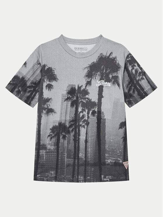 

Футболка стандартного кроя Guess, коричневый