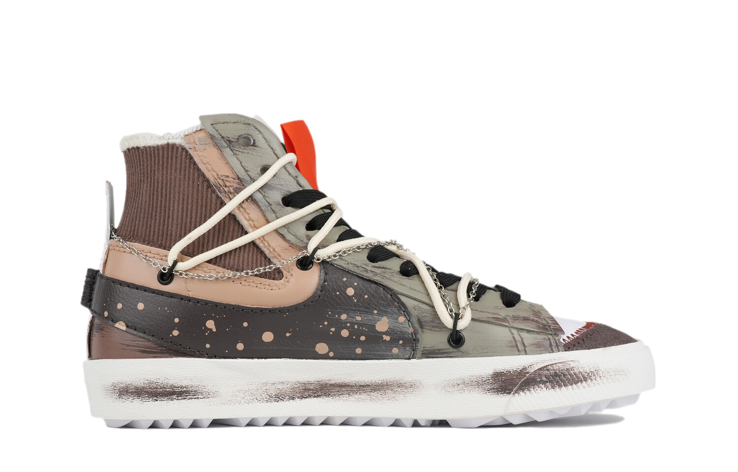 

Обувь для скейтбординга Nike Blazer средней длины унисекс, Brown