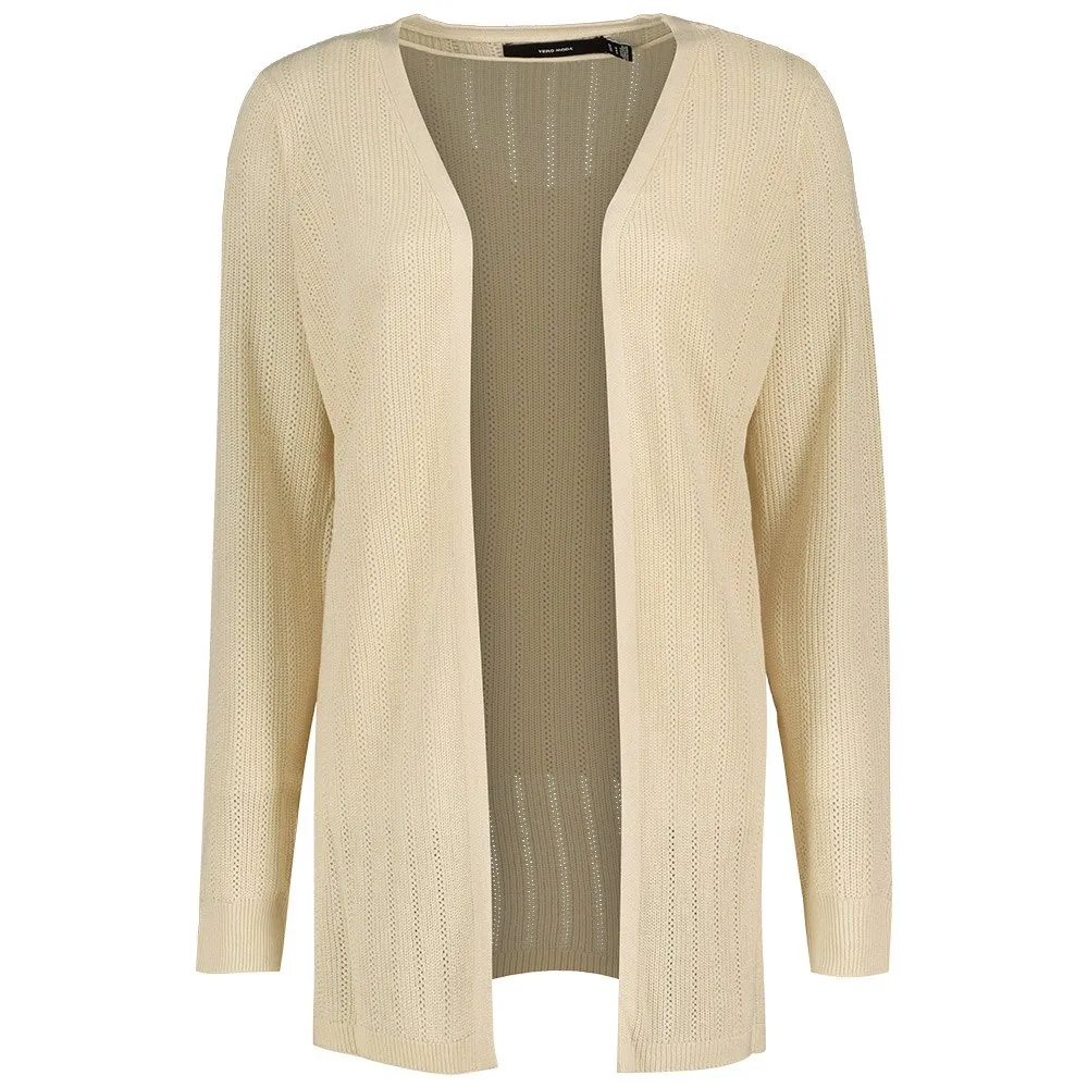 

Свитер Vero Moda Newlexsunstitch Cardigan, бежевый