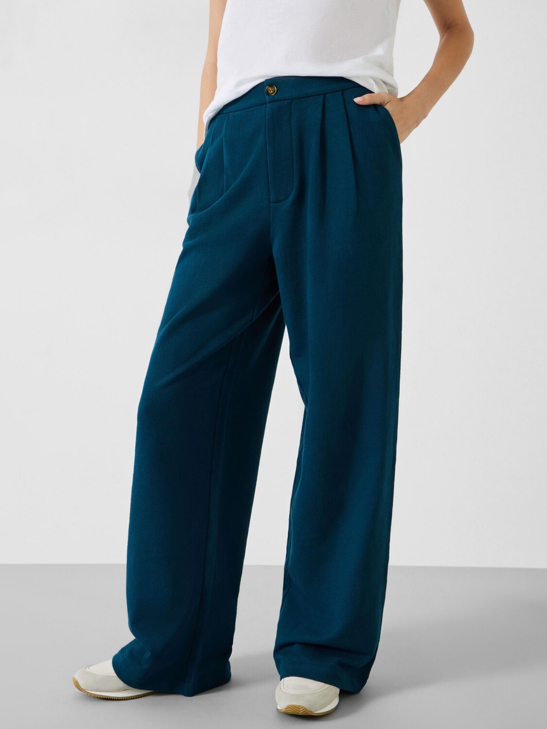 

Широкие трикотажные брюки Theo HUSH, темно-бирюзовый, Зеленый, Широкие трикотажные брюки Theo HUSH, темно-бирюзовый